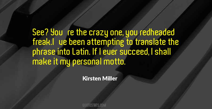 Kirsten Miller Quotes #393486