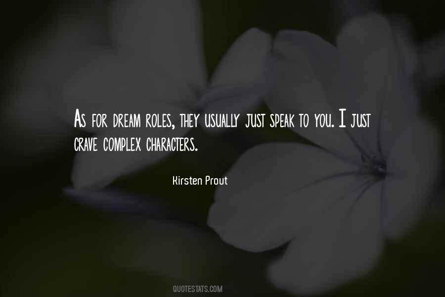 Kirsten Prout Quotes #368103