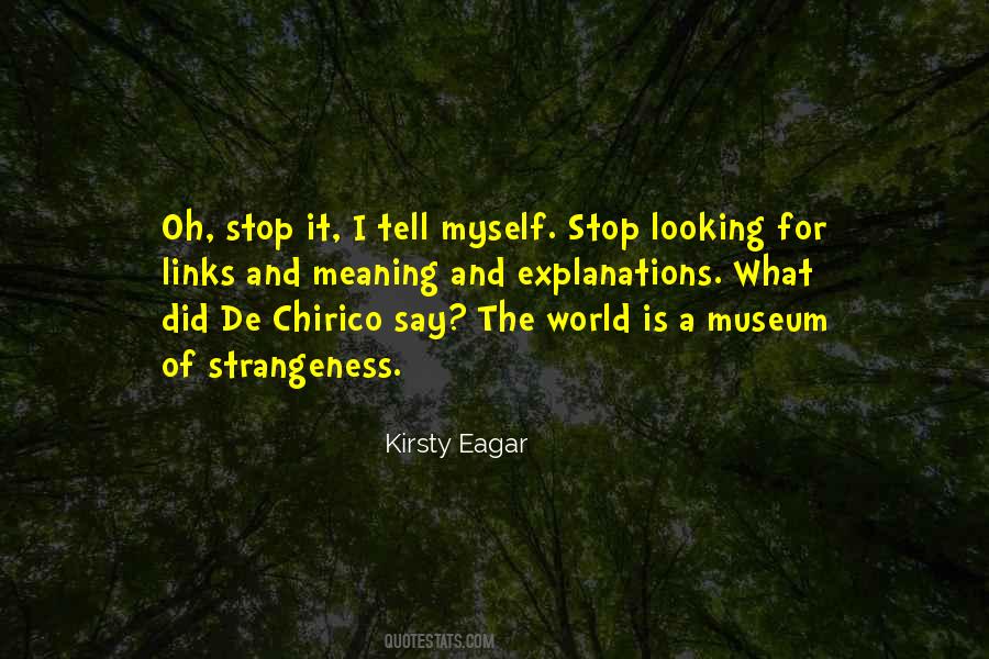 Kirsty Eagar Quotes #372698