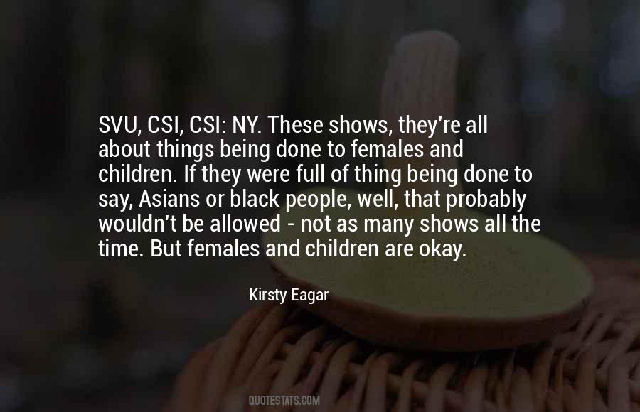 Kirsty Eagar Quotes #856859