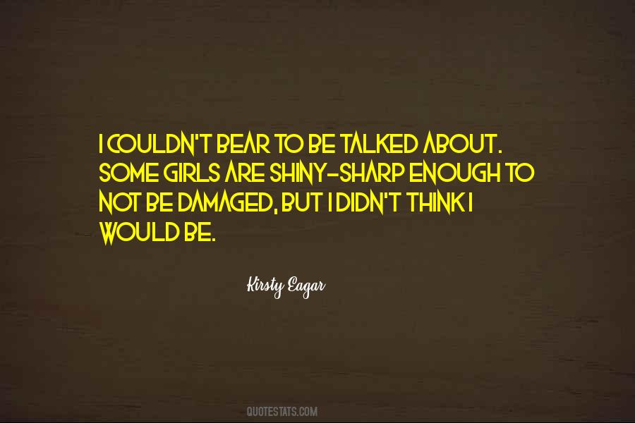 Kirsty Eagar Quotes #858986