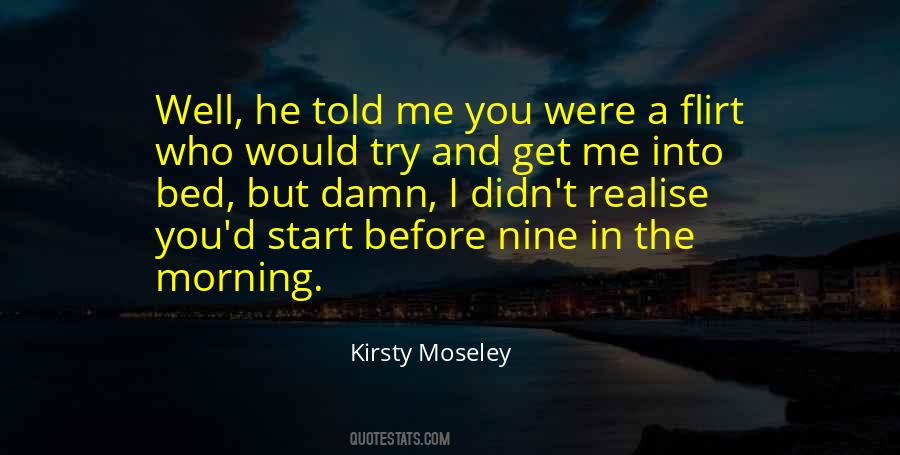 Kirsty Moseley Quotes #1113745