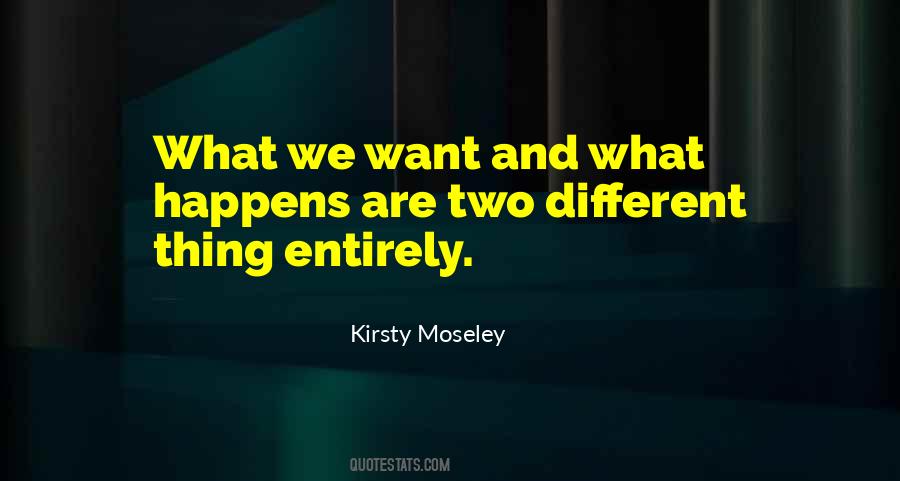 Kirsty Moseley Quotes #1818845