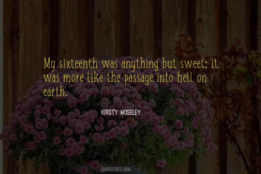 Kirsty Moseley Quotes #422309