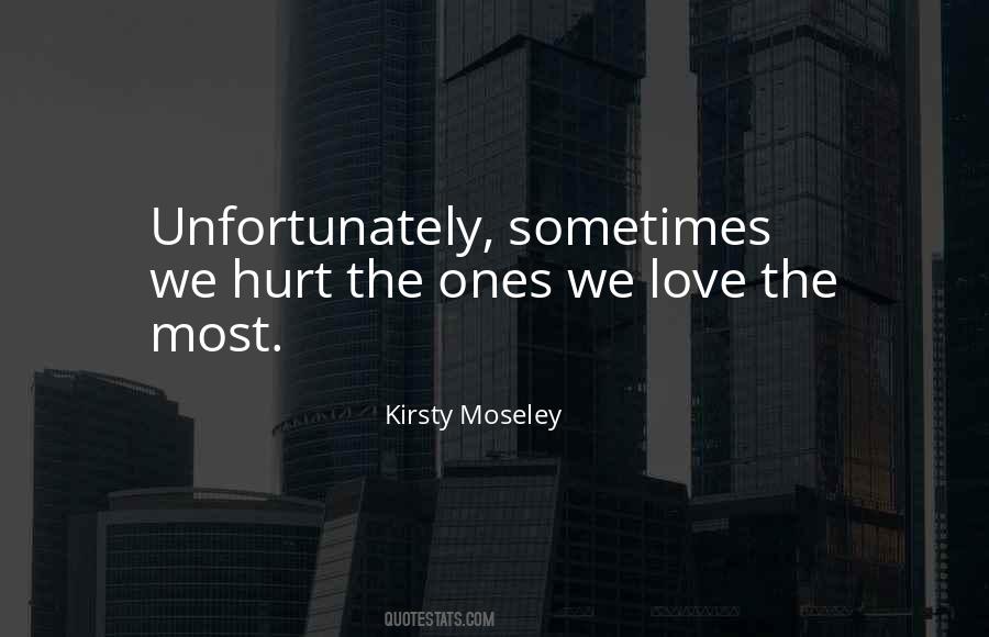 Kirsty Moseley Quotes #771800