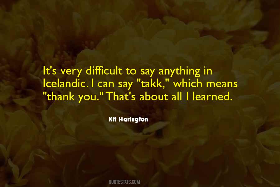 Kit Harington Quotes #992761