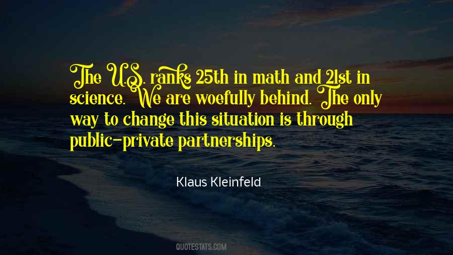 Klaus Kleinfeld Quotes #393699