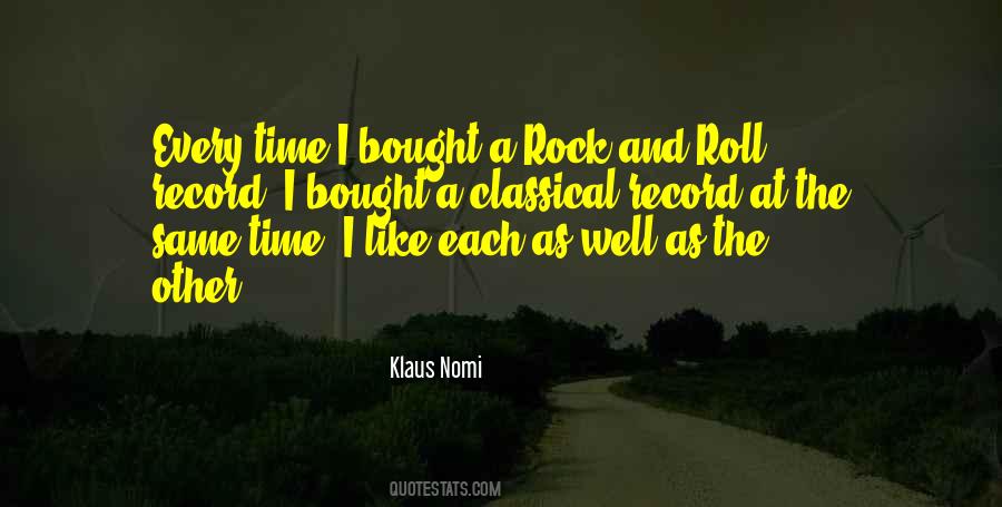 Klaus Nomi Quotes #395757