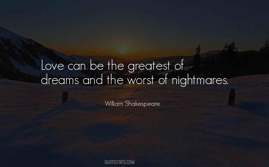 Quotes About Dreams And Nightmares #1562817