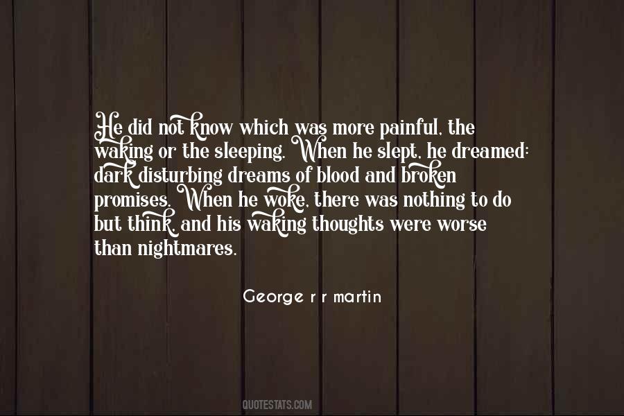 Quotes About Dreams And Nightmares #1878591