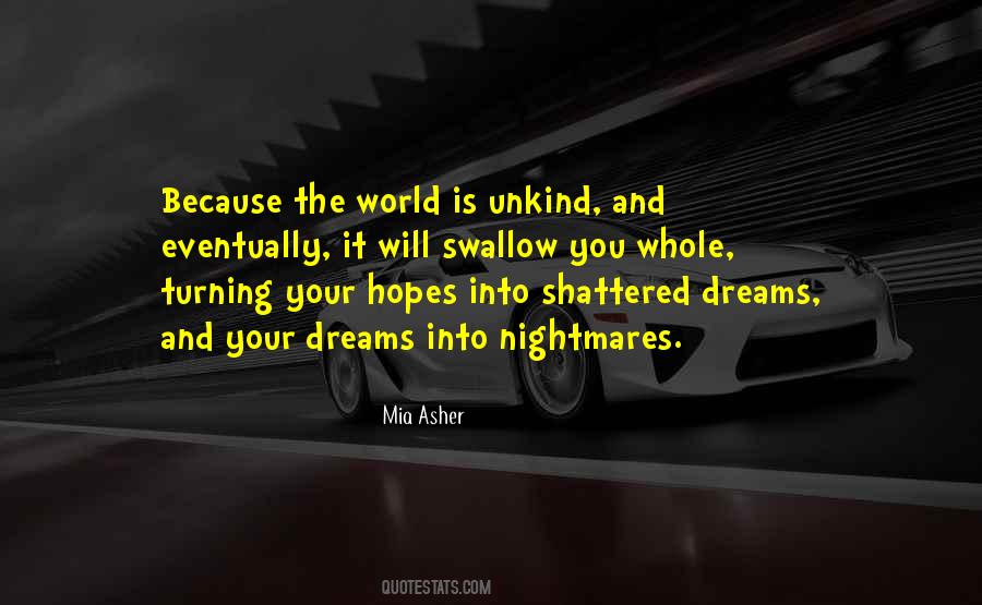 Quotes About Dreams And Nightmares #282498
