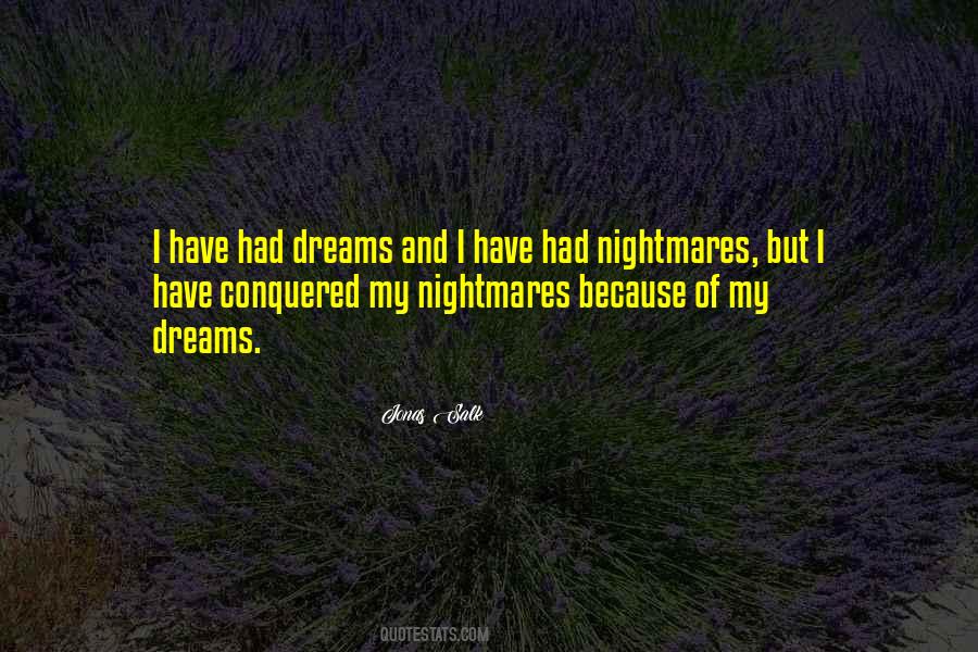Quotes About Dreams And Nightmares #628962
