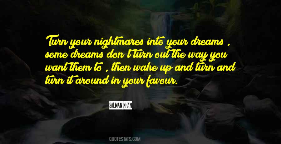 Quotes About Dreams And Nightmares #701498