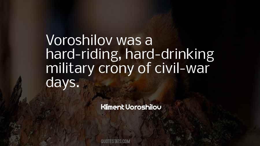 Kliment Voroshilov Quotes #1820146