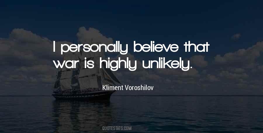 Kliment Voroshilov Quotes #995858