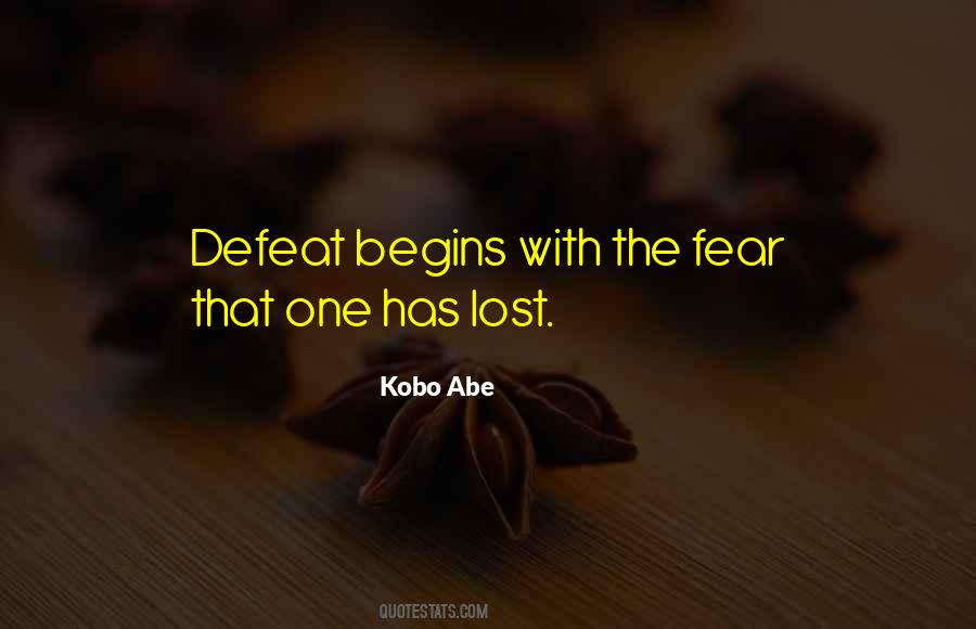 Kobo Abe Quotes #470023