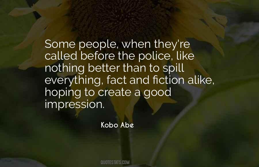 Kobo Abe Quotes #633680