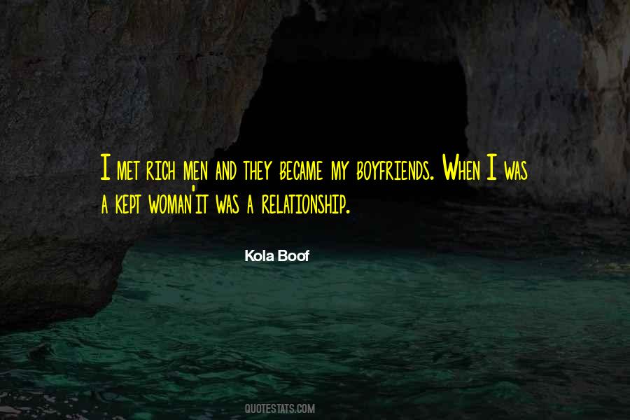 Kola Boof Quotes #1077949