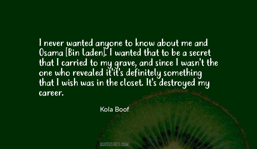 Kola Boof Quotes #180604