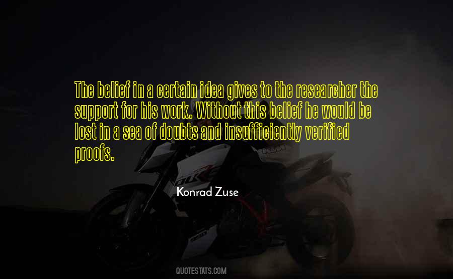 Konrad Zuse Quotes #471210