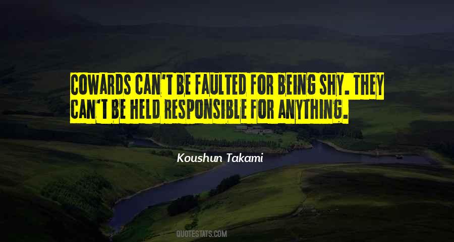 Koushun Takami Quotes #524083