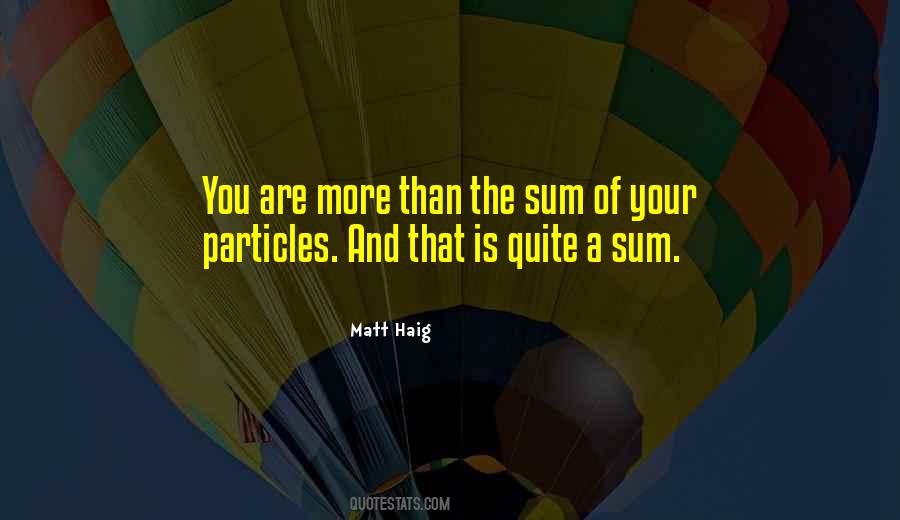 Quotes About Particles #165867