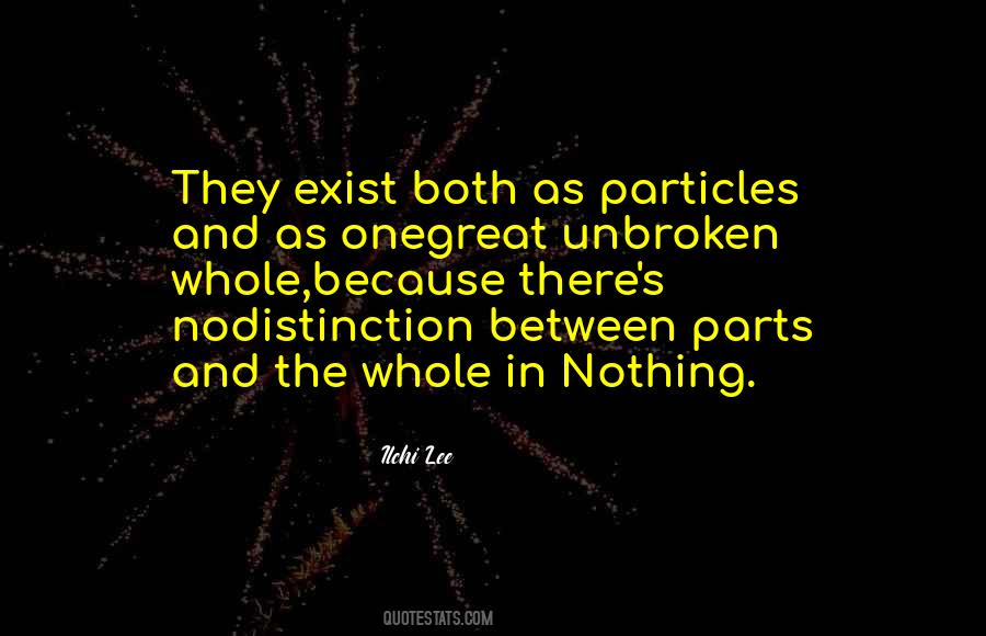 Quotes About Particles #40759