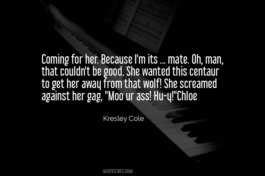 Kresley Cole Macrieve Quotes #1777929