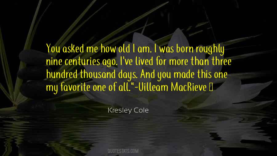 Kresley Cole Macrieve Quotes #613718