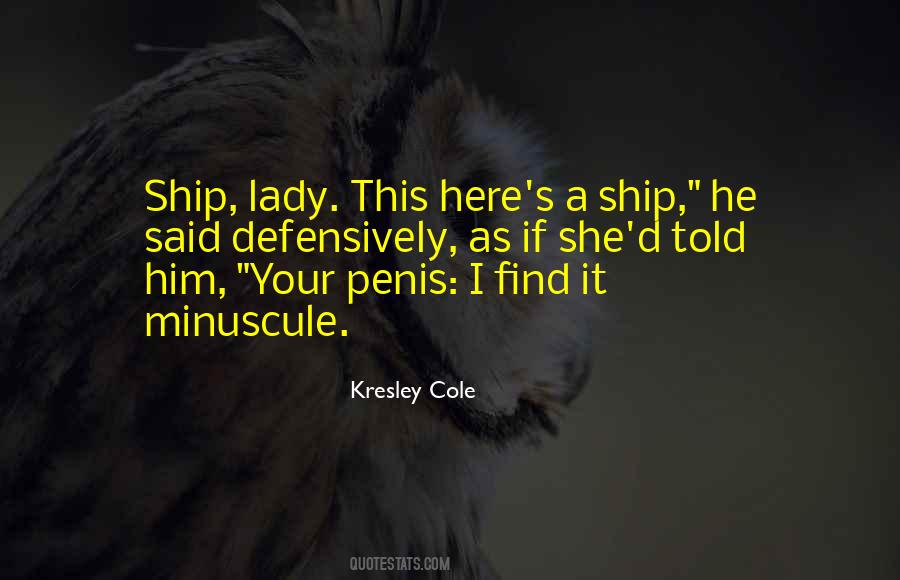 Kresley Cole Quotes #225247