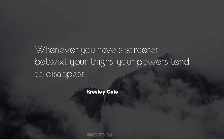 Kresley Cole Quotes #306474