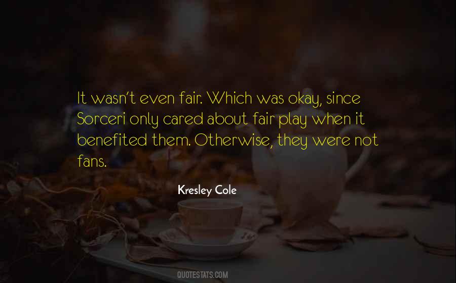 Kresley Cole Quotes #59937