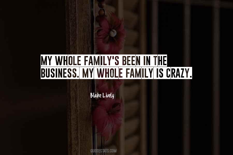 Quotes About The Family Business #162557