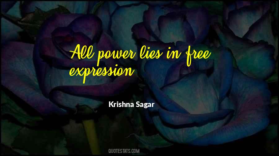 Krishna Sagar Quotes #450065