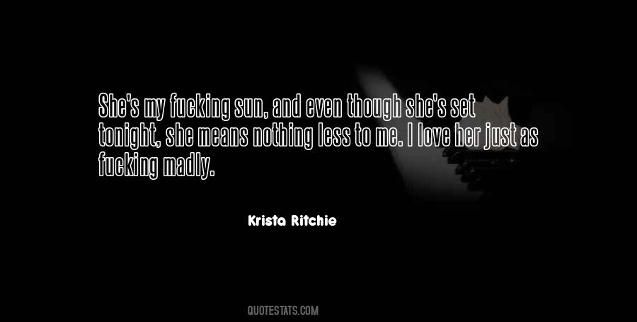 Krista Ritchie Quotes #67219
