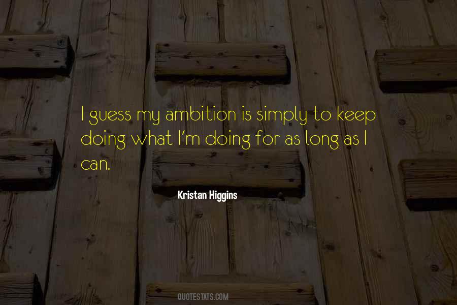 Kristan Higgins Quotes #973904