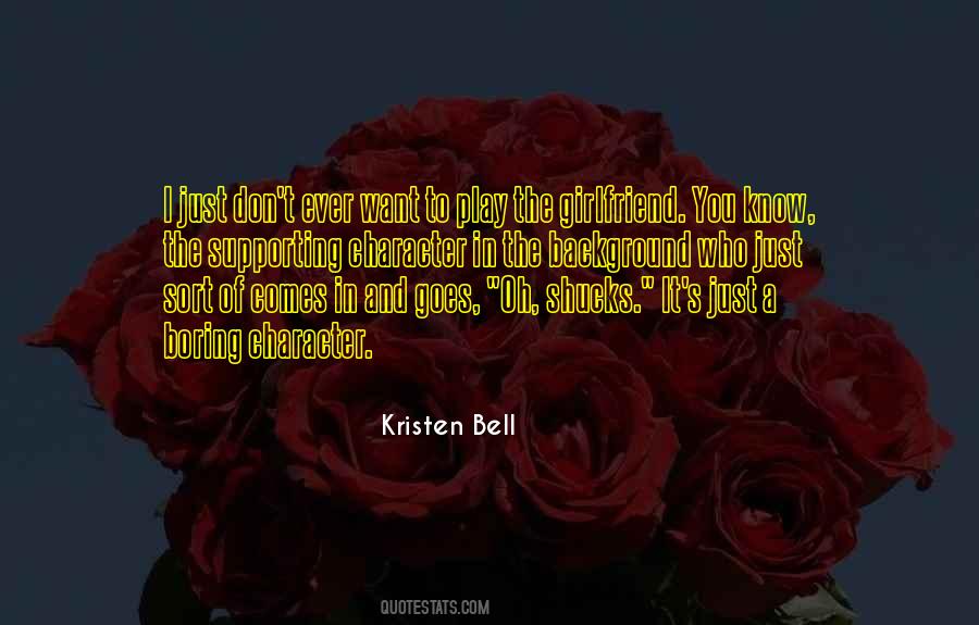 Kristen Bell Quotes #1228023
