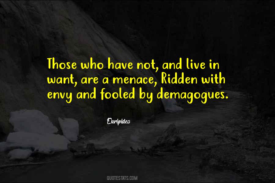 Quotes About Demagogues #925940