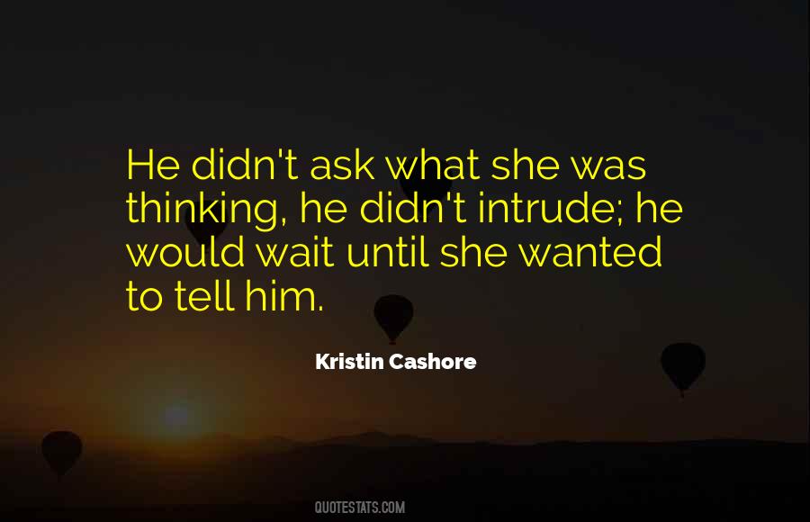 Kristin Cashore Quotes #302763