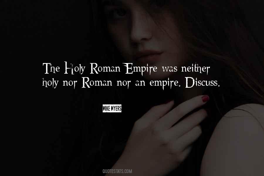 Quotes About Roman Empire #559906