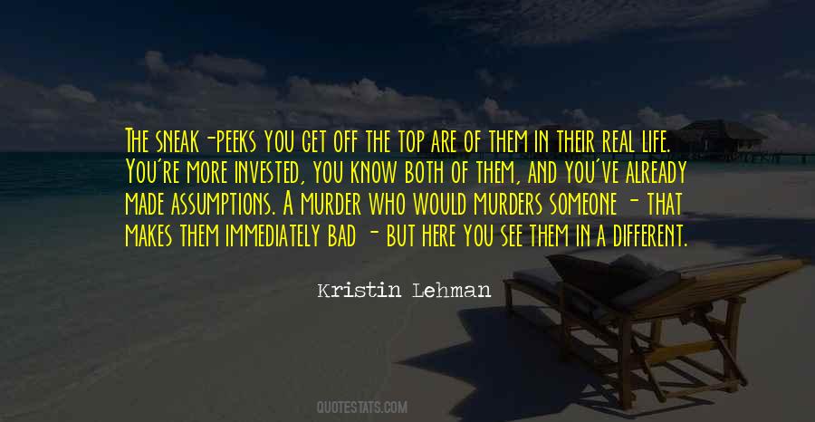 Kristin Lehman Quotes #1664379