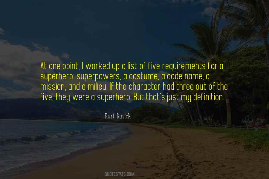 Kurt Busiek Quotes #1561221