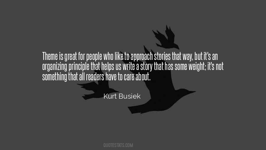 Kurt Busiek Quotes #405078