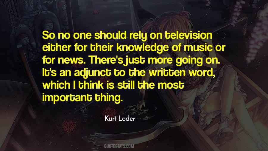 Kurt Loder Quotes #753896