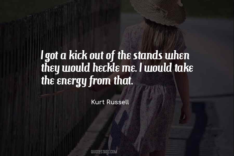 Kurt Russell Quotes #416027