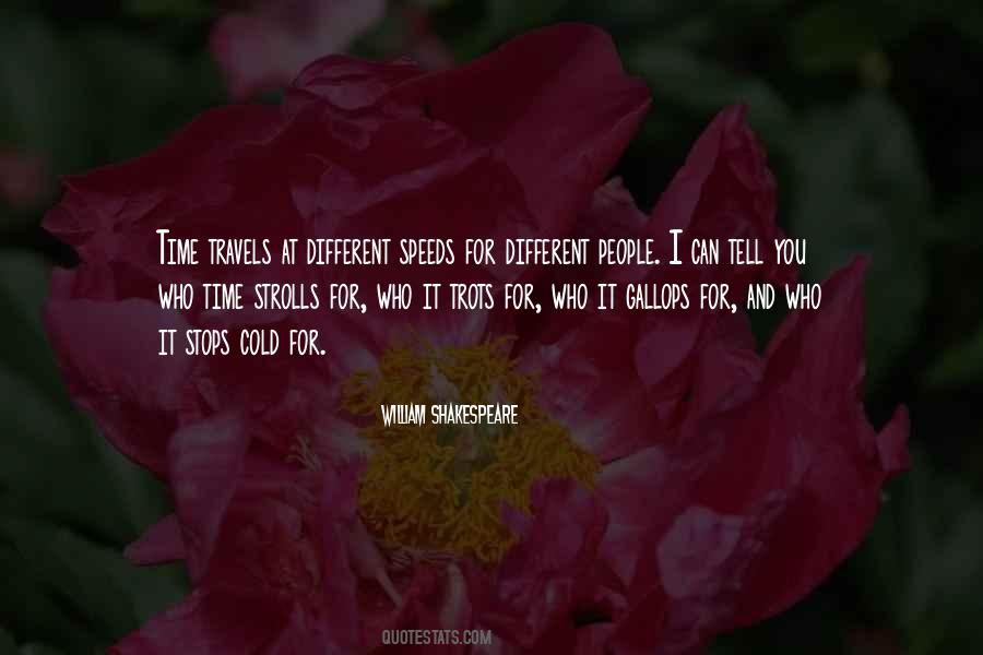 Quotes About Speeds #500719