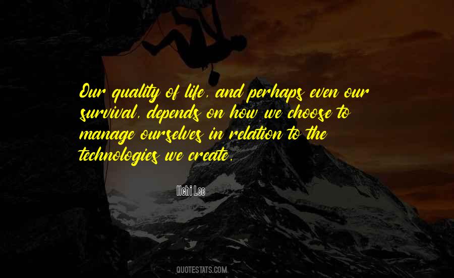 Quotes About Survival In Life #319950