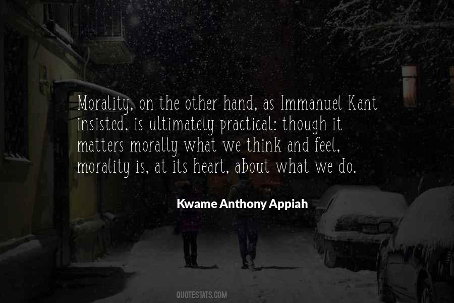 Kwame Anthony Appiah Quotes #1355593