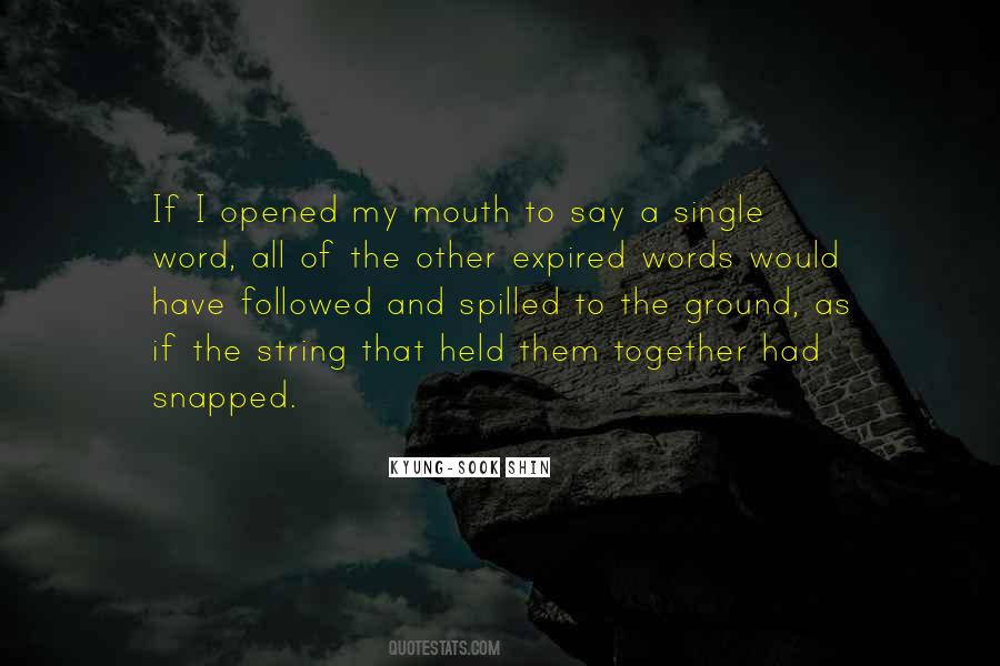 Kyung-sook Shin Quotes #102849