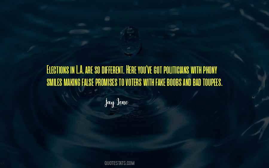 Quotes About Fake Promises #741184